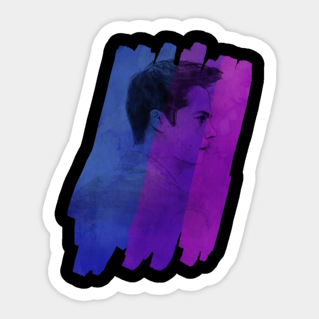 Stiles Sticker by stubbornrain